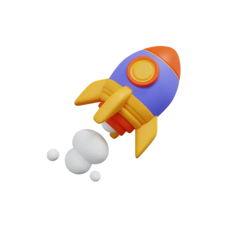 Startup  3D Icon