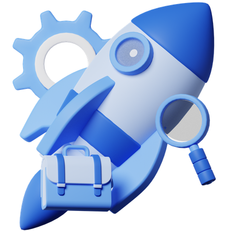 Startup  3D Icon