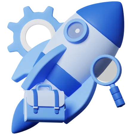 Startup  3D Icon