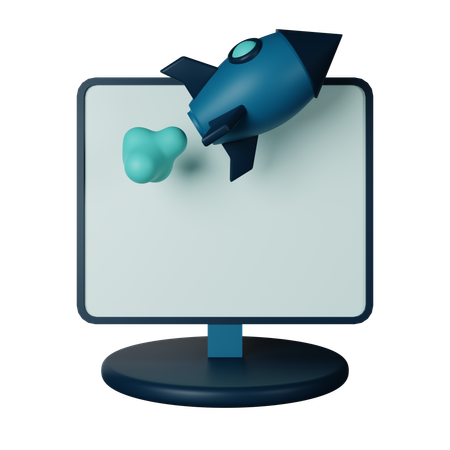 Startup  3D Icon