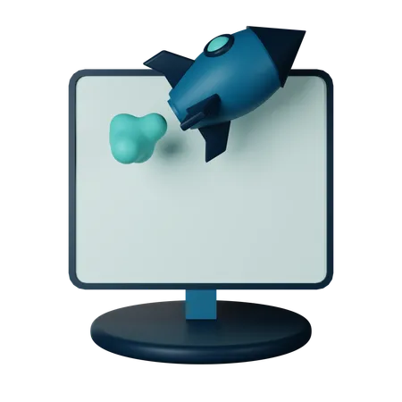 Startup  3D Icon