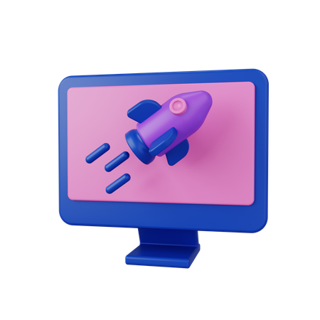 Startup  3D Icon