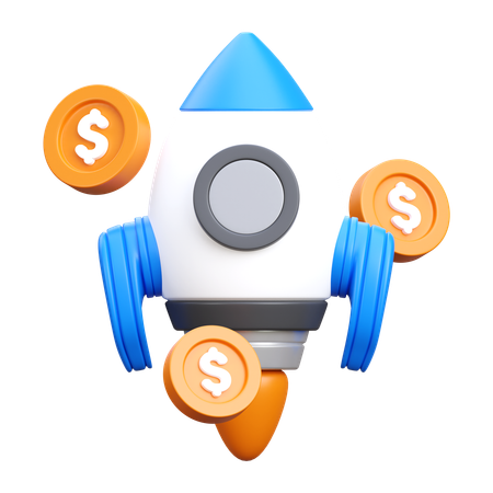 Startup  3D Icon