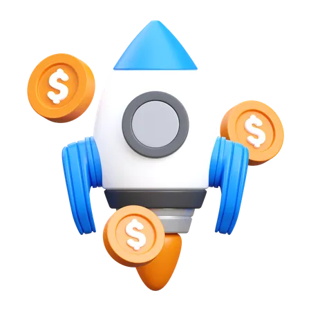 Startup  3D Icon