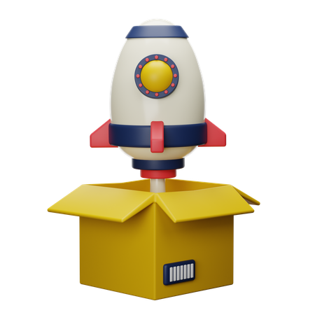 Startup  3D Icon