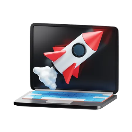 Startup  3D Icon