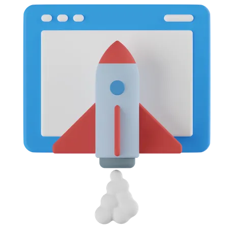 Startup 3D Icon