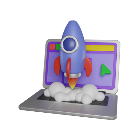 Startup Business  3D Icon