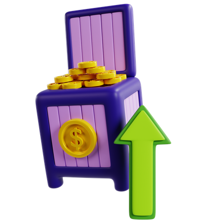 Startup Expenditure and Growth  3D Icon