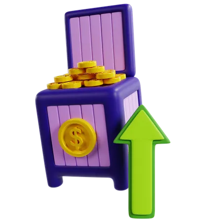 Startup Expenditure and Growth  3D Icon