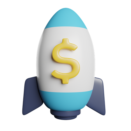 Startup financière  3D Icon