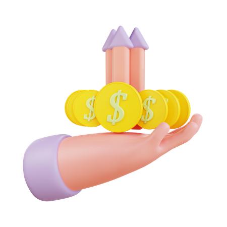 Startup financière  3D Icon