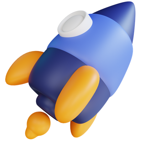 Startup financière  3D Icon