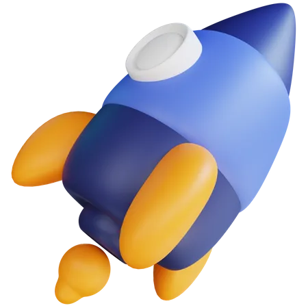 Startup financière  3D Icon