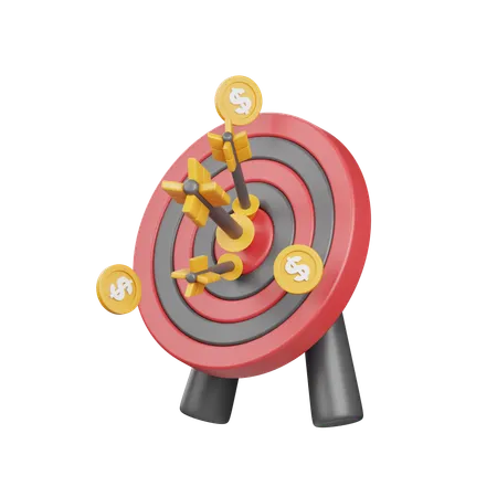 Startup Goal  3D Icon