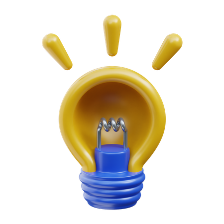 Startup Idea  3D Icon