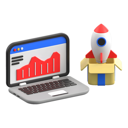 Startup Innovation  3D Icon
