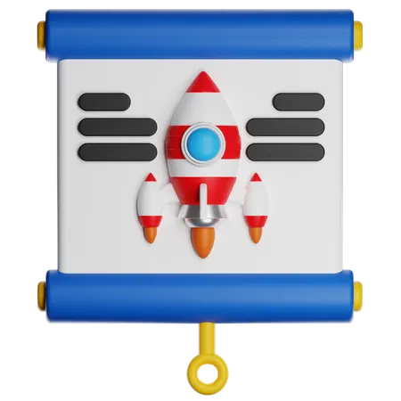 スタートアッププレゼンテーション  3D Icon