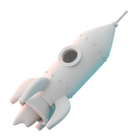 Start-up-Rakete  3D Icon