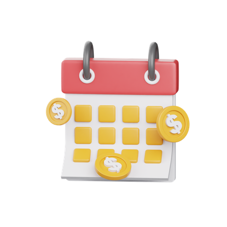 Startup Schedule  3D Icon