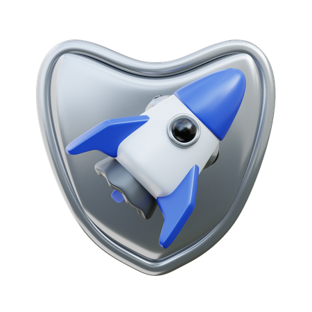 Startup Secure  3D Icon
