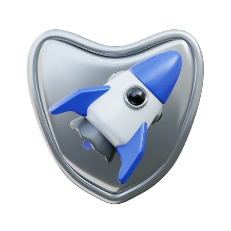 Startup Secure  3D Icon