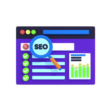 Startup SEO  3D Icon