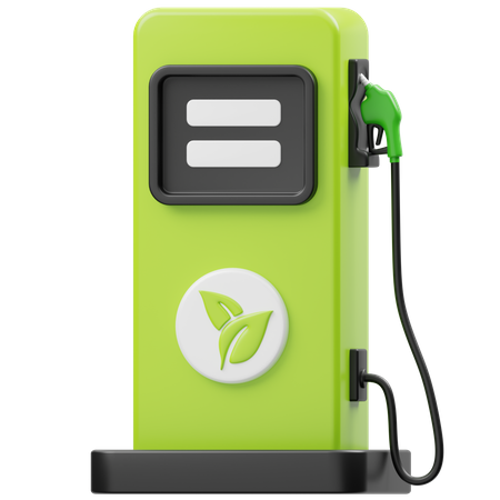 Station de biocarburant  3D Icon