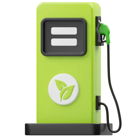 Station de biocarburant  3D Icon