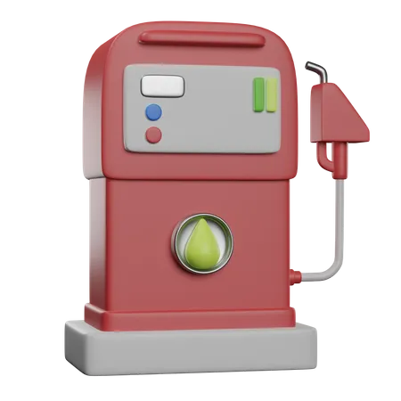 Station de biocarburant  3D Icon