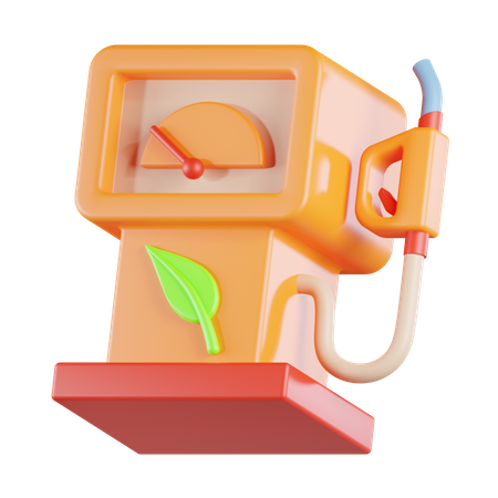 Station de biocarburant  3D Icon