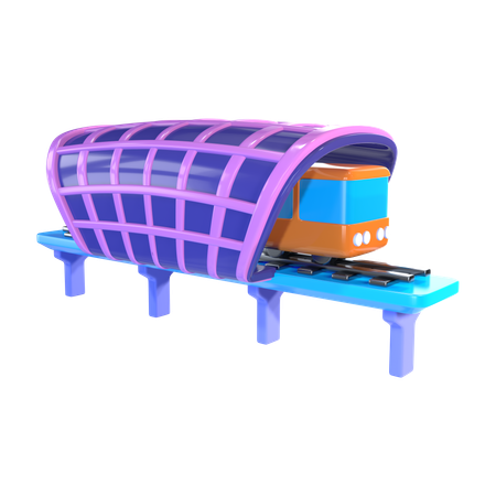 Station de TLR  3D Icon