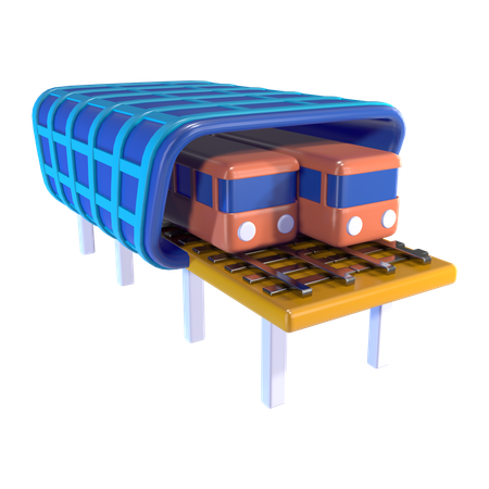Station de TLR  3D Icon