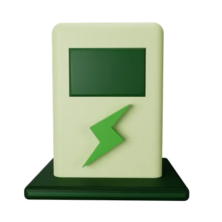 Station électrique  3D Icon