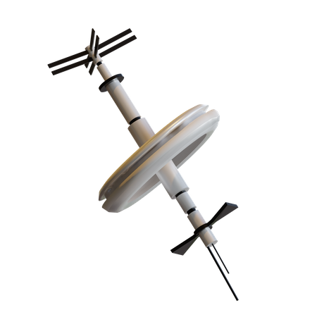 Station spatiale  3D Icon
