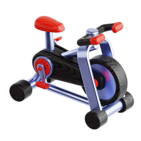 Stationary Bike  3D Icon