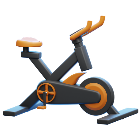 Stationary bike  3D Icon