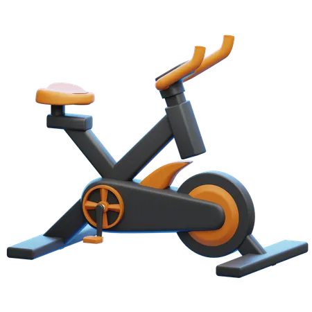 Stationary bike  3D Icon