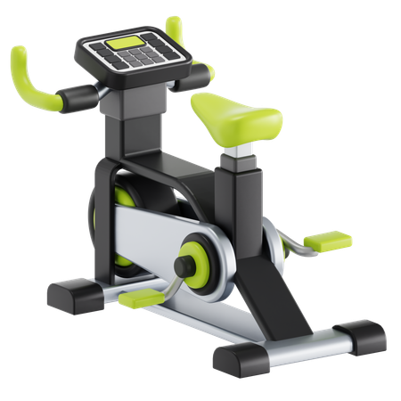 Stationary bike  3D Icon
