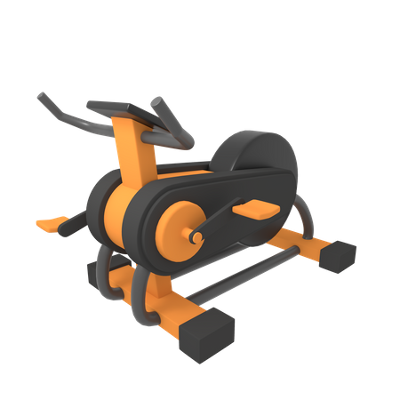 Stationary bike  3D Icon