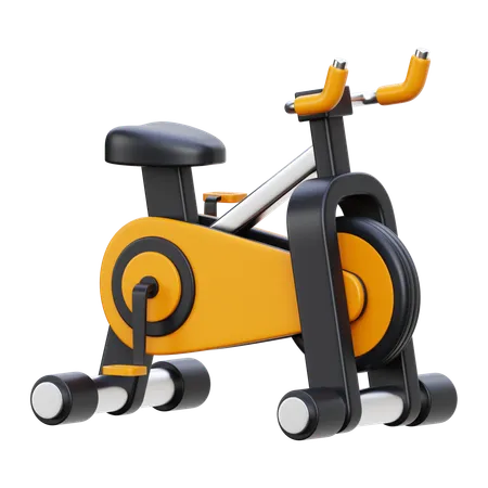 Stationary Bike  3D Icon