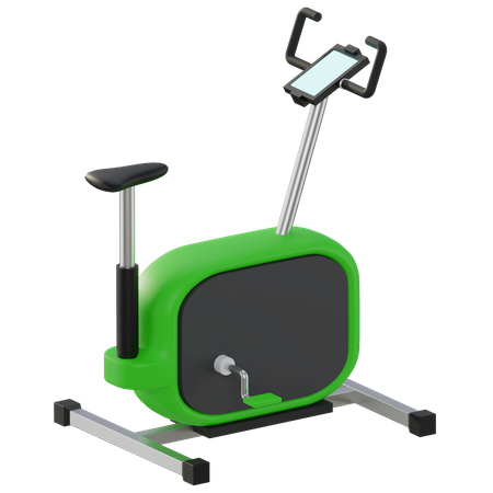 Stationary Bike  3D Icon