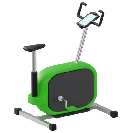 Stationary Bike  3D Icon