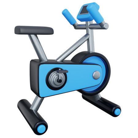 Stationary Bike  3D Icon