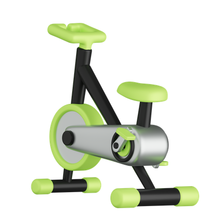 Stationary Bike  3D Icon
