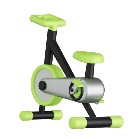 Stationary Bike  3D Icon