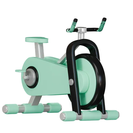 Stationary Bike  3D Icon