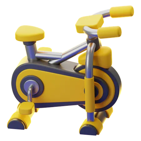 Stationary Bike  3D Icon