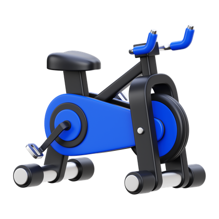 Stationary Bike  3D Icon