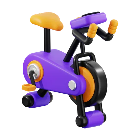 Stationary bike  3D Icon